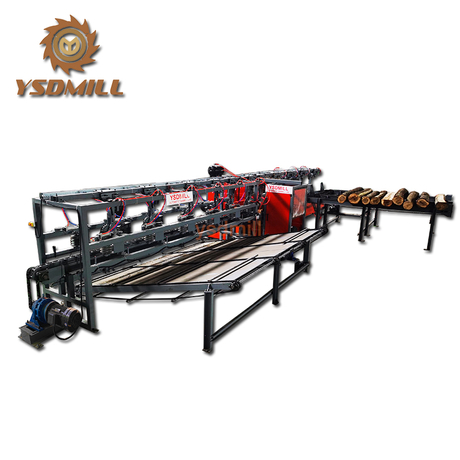 Twin Circular Blade Sawmill Line