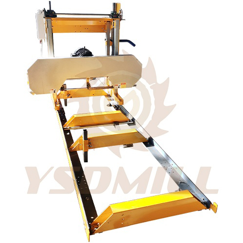 portable horizontal band sawmill