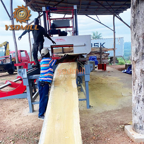 Horizontal Hydraulic Sawmill