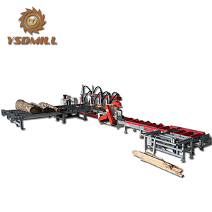 Circular Saw With Log Carriage Sawmill Line
