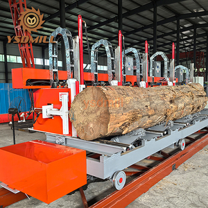 Automatic hydraulic sawmill carriage